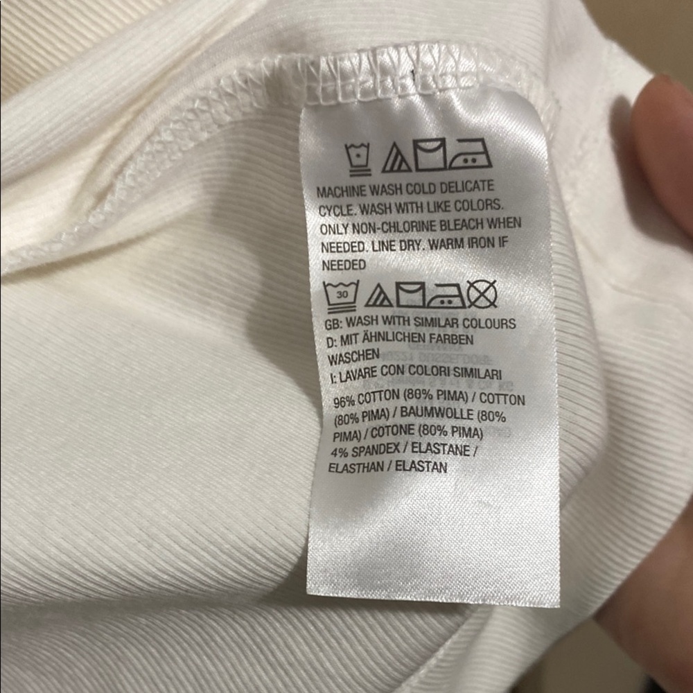 Isaac Mizrahi live Women's White Open Front Sweater - Picture 7 of 7